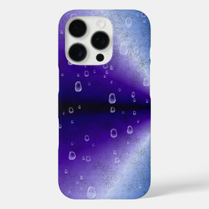 Funda iPhone 16 Pro Gotas de lluvia en el arcoiris morado