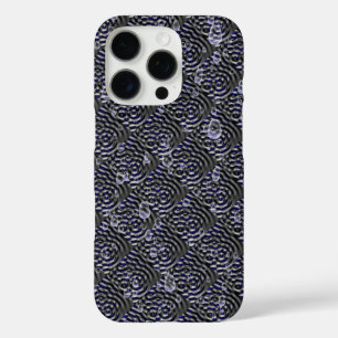 Funda iPhone 16 Pro Gotas de lluvia Metalizado