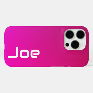 Funda iPhone 16 Pro Gradiente rosado-violeta - Personalizado con su no