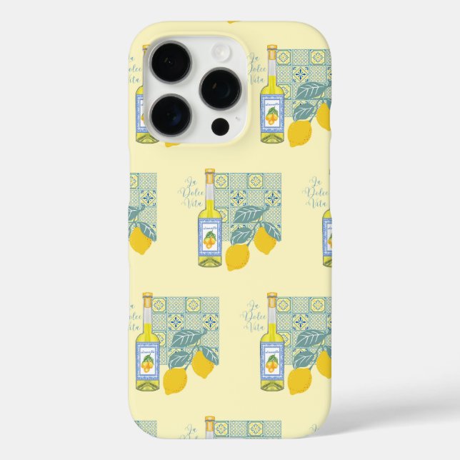 Funda iPhone 16 Pro Granja de Limones Retro (Reverso )