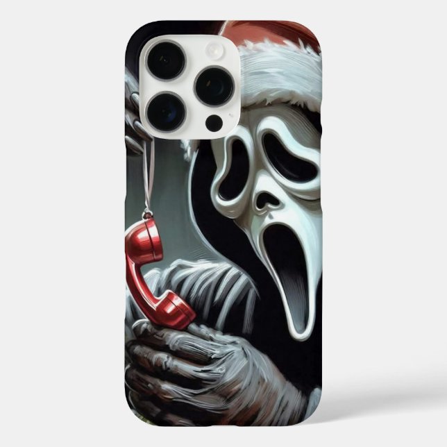 Funda iPhone 16 Pro Grito Navideño (Reverso )