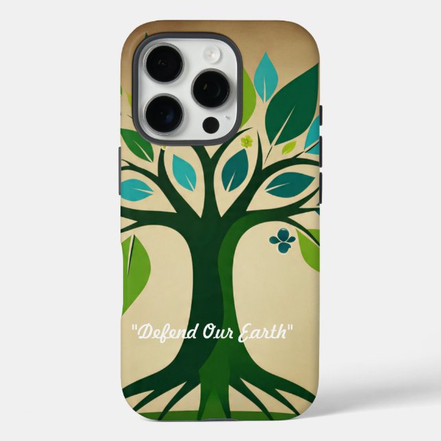 Funda iPhone 16 Pro "Guardianes De La Naturaleza" (Reverso )