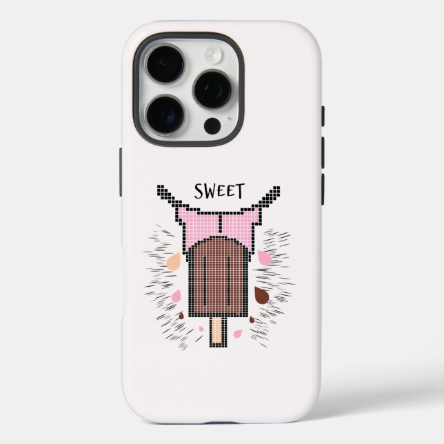 Funda iPhone 16 Pro Helado y lengua  (Reverso )