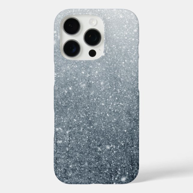 Funda iPhone 16 Pro Hielo y nieve texturados (Reverso )
