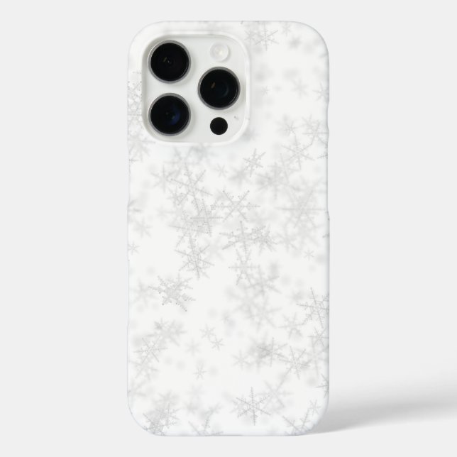 Funda iPhone 16 Pro Hielo y nieve texturados (Reverso )