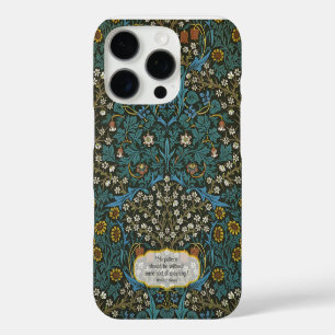 Funda iPhone 16 Pro Hoja de papel - William Morris
