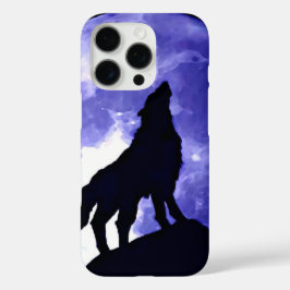 Funda iPhone 16 Pro Howling Wolf & Fullmoon