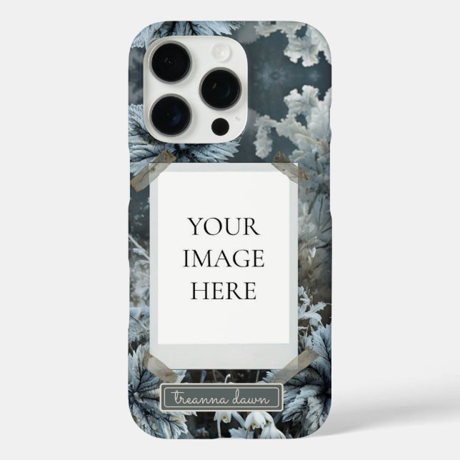 Funda iPhone 16 Pro Icy Blossom (Reverso )