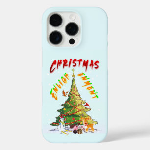 Funda iPhone 16 Pro Ilustración de navidades