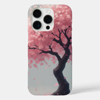 Funda iPhone 16 Pro ilustracion en flor de cerezo