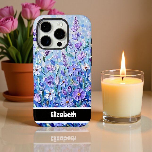 Funda iPhone 16 Pro Impasto dinámico Resumen Arte Smartphone (Subido por el creador)