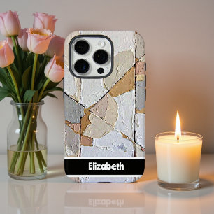Funda iPhone 16 Pro Impasto texturizado para el Smartphone de mosaico