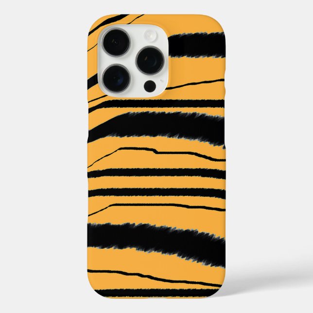 Funda iPhone 16 Pro Impresión de tigre  (Reverso )