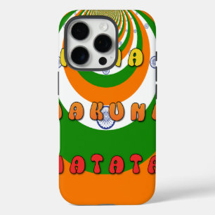 FUNDA iPhone 16 PRO INDIA MATATA HAKUNA