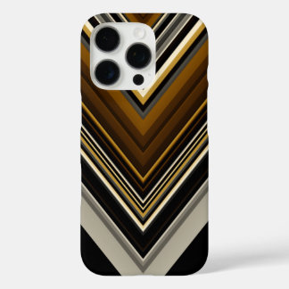 Funda iPhone 16 Pro Iniciales abstractas y personalizados modernas de 