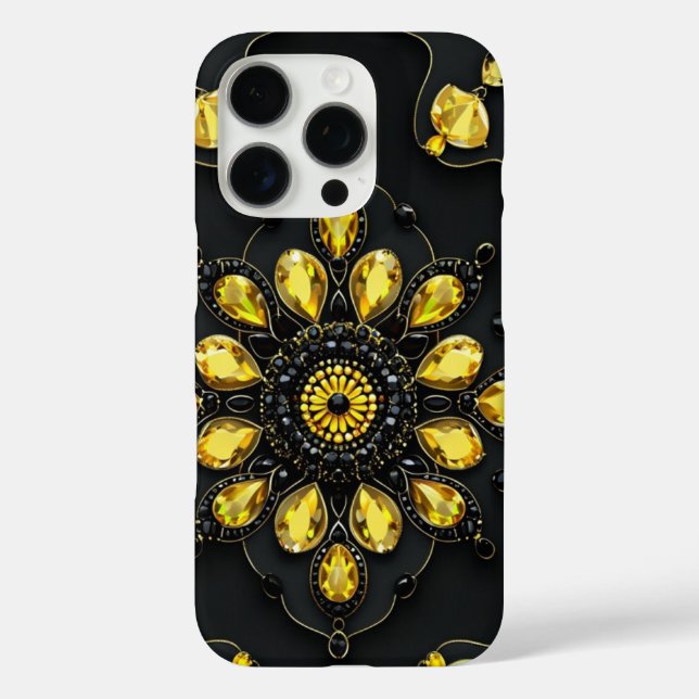 Funda iPhone 16 Pro Jewel Mandala (Reverso )