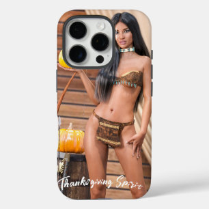 Funda iPhone 16 Pro Jóvenes nativos estadounidenses posando en el muro