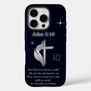 Funda iPhone 16 Pro Juan 3:16