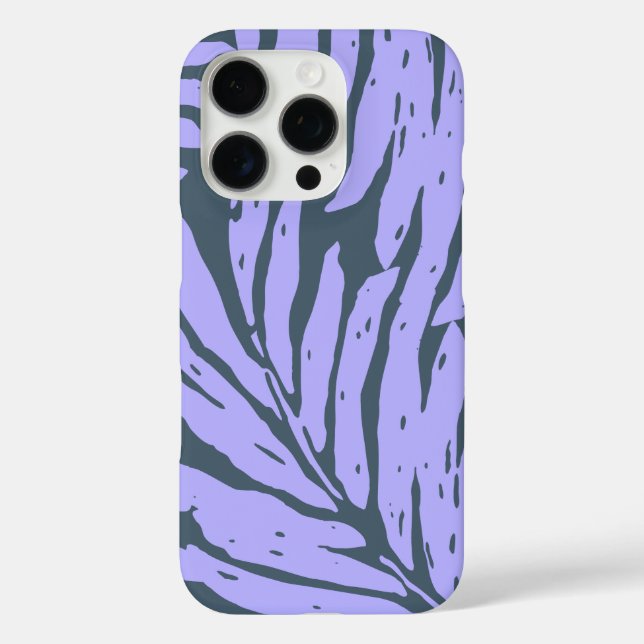 Funda iPhone 16 Pro Kahanu Garden Palm Leaves Hawaianas (Reverso )