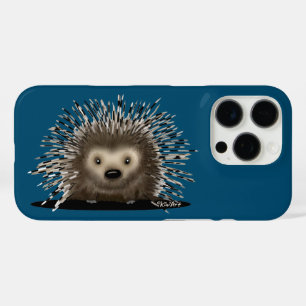 Funda iPhone 16 Pro KiniArt Porcupine