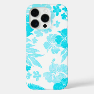 Funda iPhone 16 Pro Kona Times Hibiscus Hawaian Ingeniería Aqua