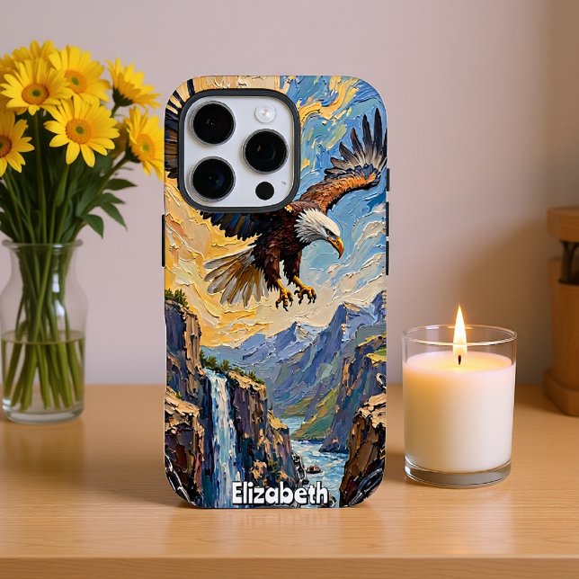 Funda iPhone 16 Pro La libertad se agita por los cañones perseguidos (Subido por el creador)