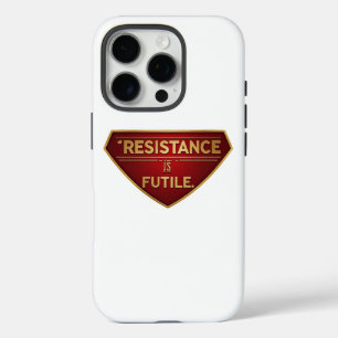 Funda iPhone 16 Pro La resistencia es inútil