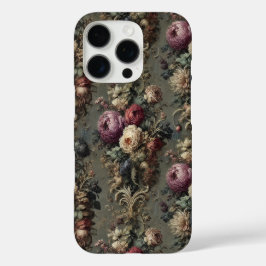 Funda iPhone 16 Pro La vigilia desagradable - Floral gótica
