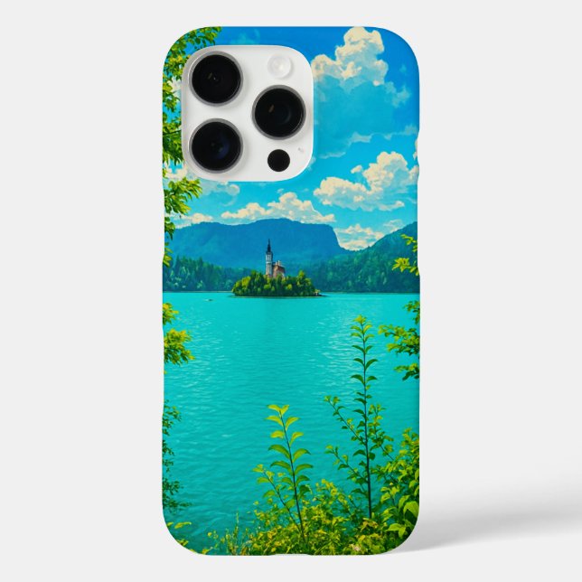 Funda iPhone 16 Pro Lago Bled (Reverso )