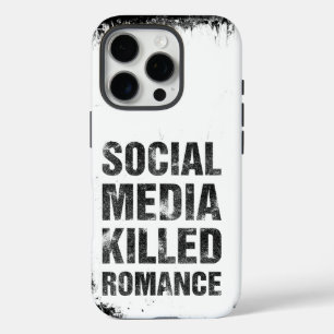 Funda iPhone 16 Pro Las redes sociales mataron el romance