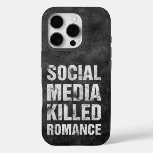 Funda iPhone 16 Pro Las redes sociales mataron el romance