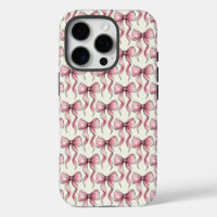 Lazos de Acuarela Rosa Estética Coqueta Femenina