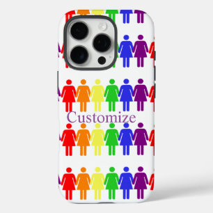 Funda iPhone 16 Pro LGBTQIA 2017 de derechos de las mujeres
