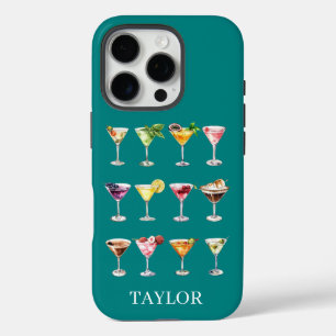 Funda iPhone 16 Pro Locura de Martini Monogramado