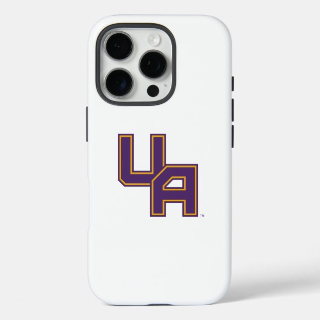 Funda iPhone 16 Pro Logo de la Universidad de Albany (Reverso )