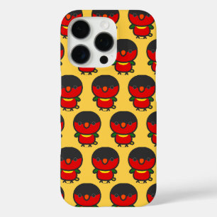 Funda iPhone 16 Pro Lori de babero amarillo