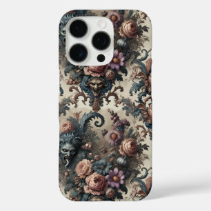Funda iPhone 16 Pro Los Alimentos Formales - Diseño floral gótico