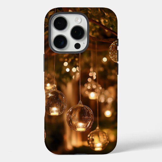 Funda iPhone 16 Pro Magical Hanging Glass Lanterns Candle (Reverso )