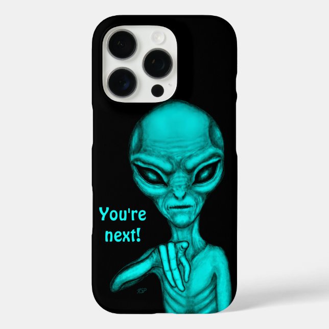 Funda iPhone 16 Pro ¡Mala Alien, eres la siguiente! (Reverso )