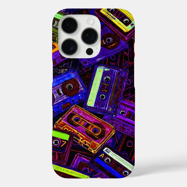 Funda iPhone 16 Pro Mar de Cintas (Reverso )