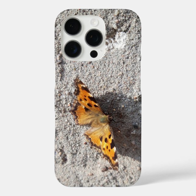 Funda iPhone 16 Pro Mariposa al sol (Reverso )