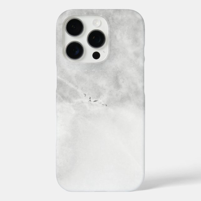 Funda iPhone 16 Pro Mármol blanco (Reverso )