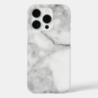 Funda iPhone 16 Pro Mármol blanco