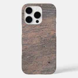 Funda iPhone 16 Pro Mármol marrón veteado -ajusta para todos los casos