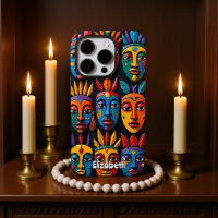 Máscaras culturales vibrantes