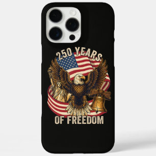 Funda iPhone 16 Pro Max 250 años americano 1776-2026