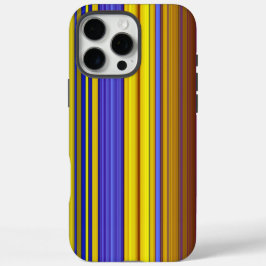 Funda iPhone 16 Pro Max Abstract Stripes Design 1