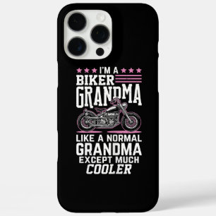 Funda iPhone 16 Pro Max Abuela Motera - Abuela en Motocicleta Abuela Moter