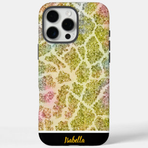 Funda iPhone 16 Pro Max acuarela de inspiración animal