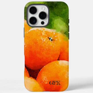 Funda iPhone 16 Pro Max Acuarela de Naranjas